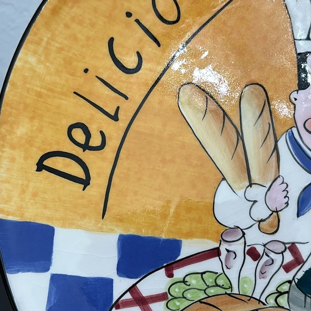 Signed David Lee 10.5” Chef Plate
